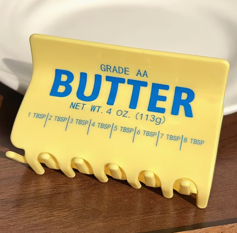 Butter Hair Claw Clip