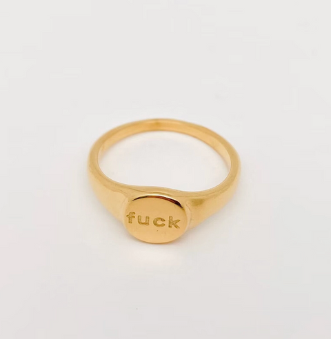 "Fuck Off" Ring Variants