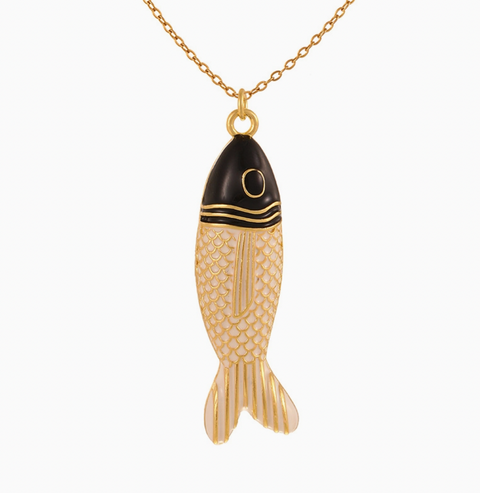 Chunky Fish Statement Necklace