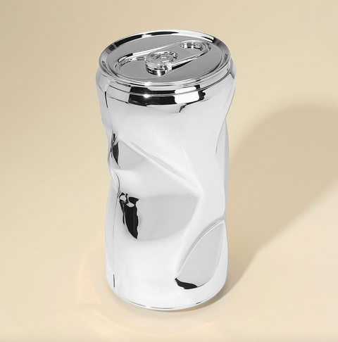 Metallic Soda Can Clutch Bag
