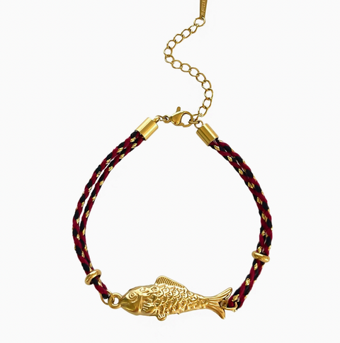 Fish Charm Bracelet
