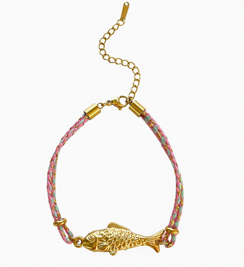 Fish Charm Bracelet