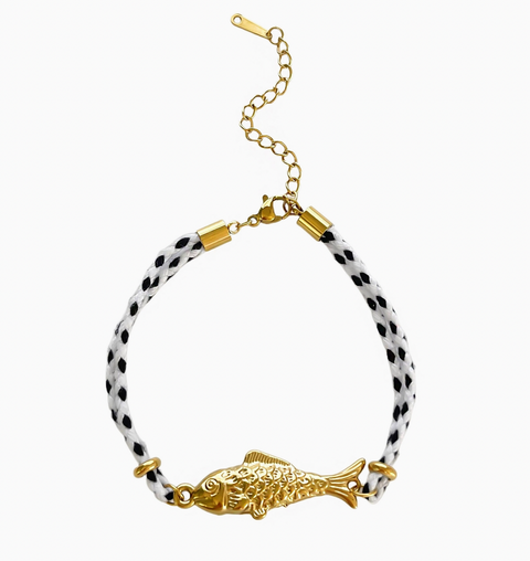 Fish Charm Bracelet