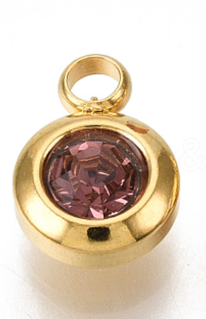 Birthstone Charm