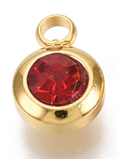 Birthstone Charm