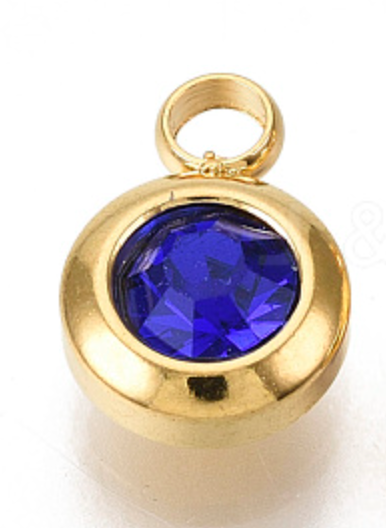 Birthstone Charm