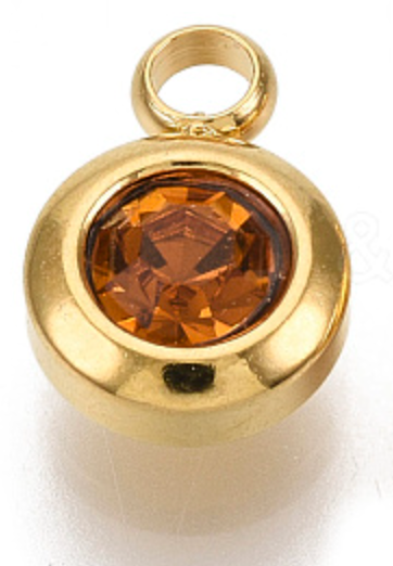 Birthstone Charm