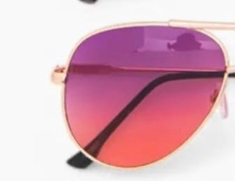 Mix Tint Aviator Sunglasses