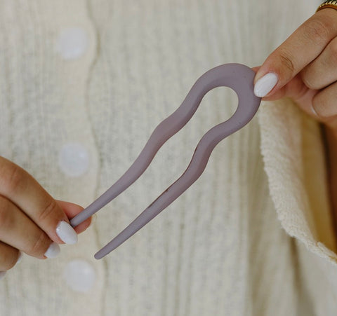 Wavy U-Shaped Hair Fork