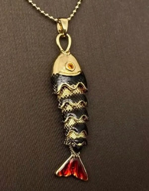 Summer Ocean Fish Charm Necklace- Options