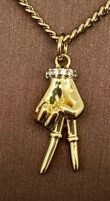 Gesture Charm Necklace-Options