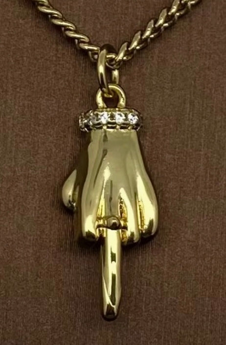 Gesture Charm Necklace-Options