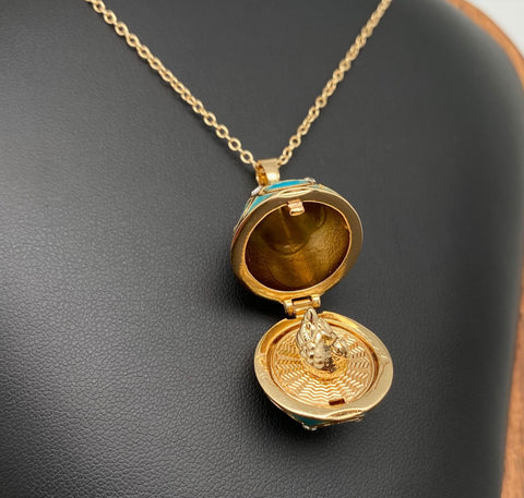 Openable Egg Charm Necklace -Options