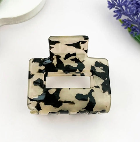 Mini ModernSquare Hair Claw Clips-options