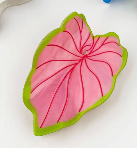 Monstera Leaf Hair Claw Clip-options