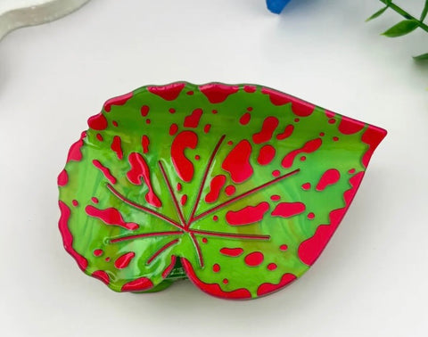 Monstera Leaf Hair Claw Clip-options