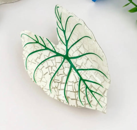 Monstera Leaf Hair Claw Clip-options