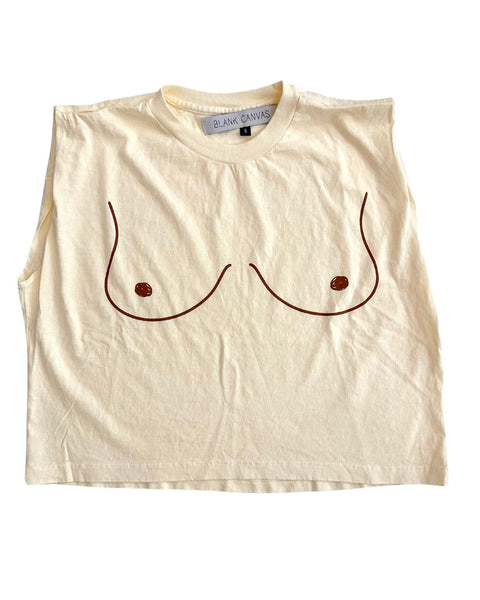 Blank Canvas Tata Top- 4 Color Options