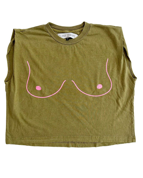 Blank Canvas Tata Top- 4 Color Options