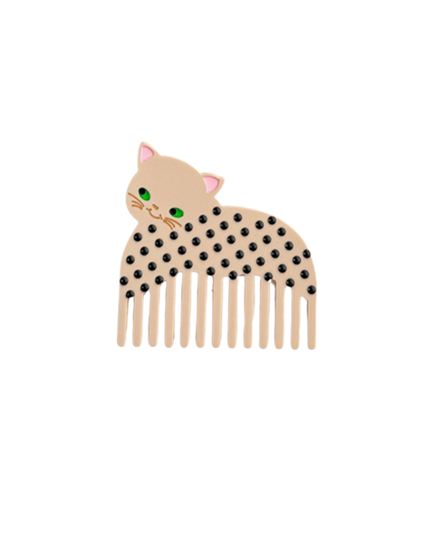 Classic Polka Dot Cat Comb