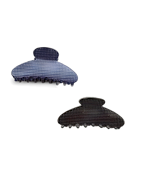 Polka Dot Acetate Hair Claw Clip