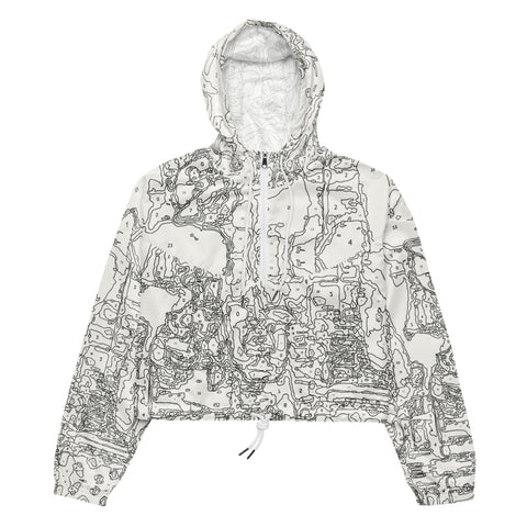 Paint By # Windbreaker Pullover