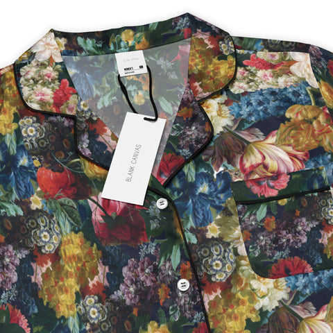 Melting Flowers Pajama Shirt