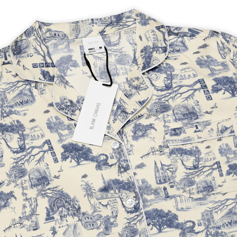 Savannah Toile Pajama Shirt