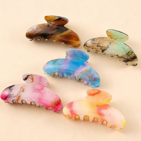 Abstract Paint Hair Clip