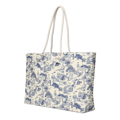 Savannah Toile Beach Tote