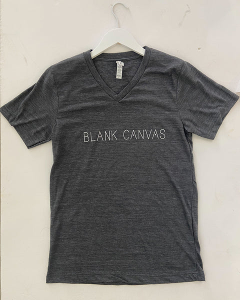 Blank Canvas Logo V-Neck Tee