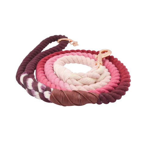 Sassy Woof Dog Rope Leash - Amore