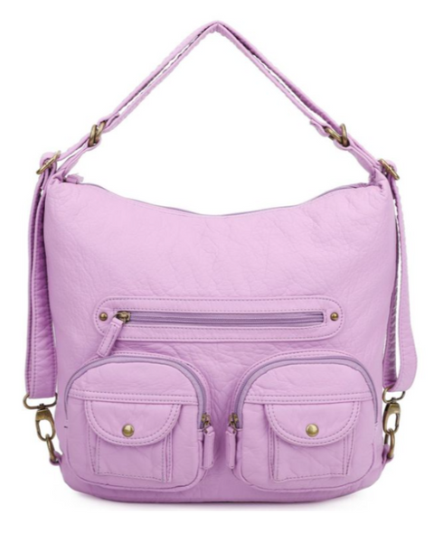 Convertible Crossbody Backpack Bag