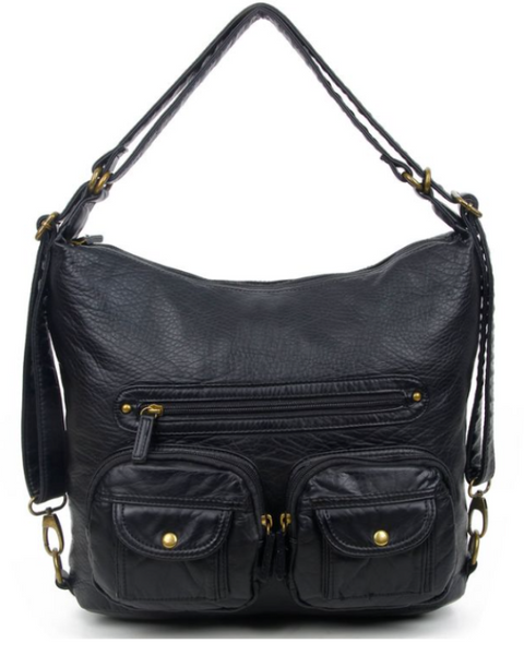 Convertible Crossbody Backpack Bag