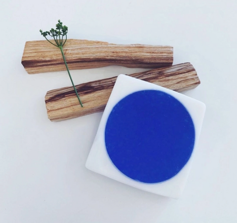Natural Azul Dot Soap