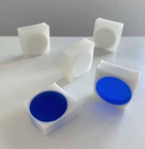 Natural Azul Dot Soap