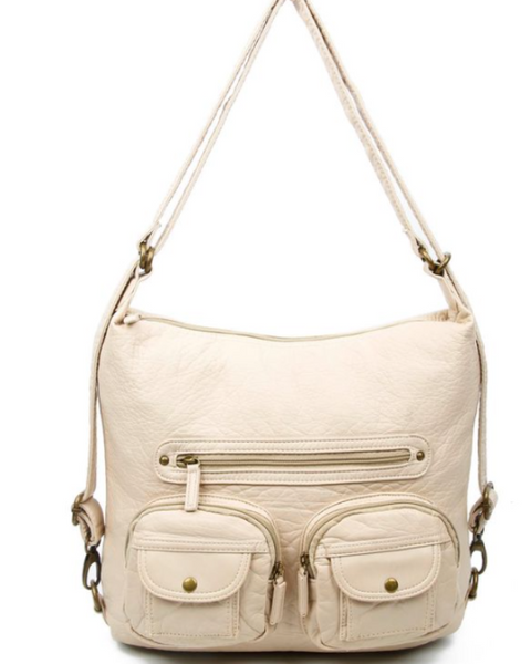 Convertible Crossbody Backpack Bag