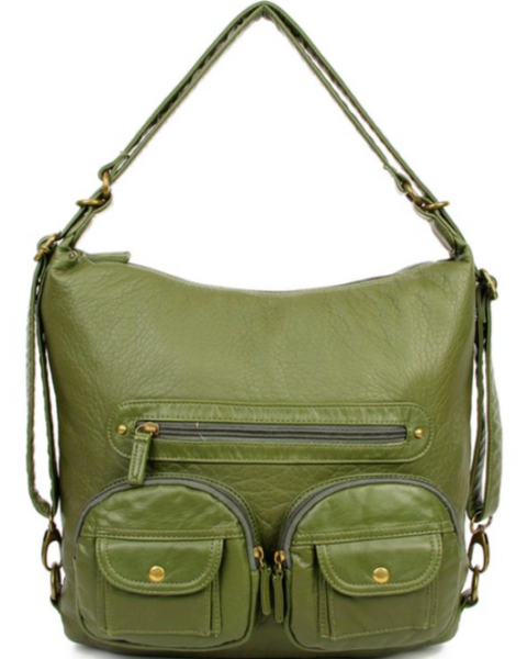 Convertible Crossbody Backpack Bag