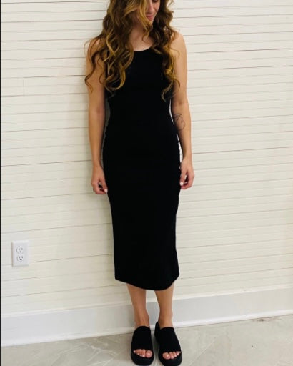 NLT twist jersey dress