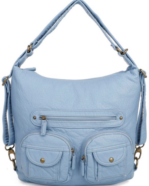 Convertible Crossbody Backpack Bag