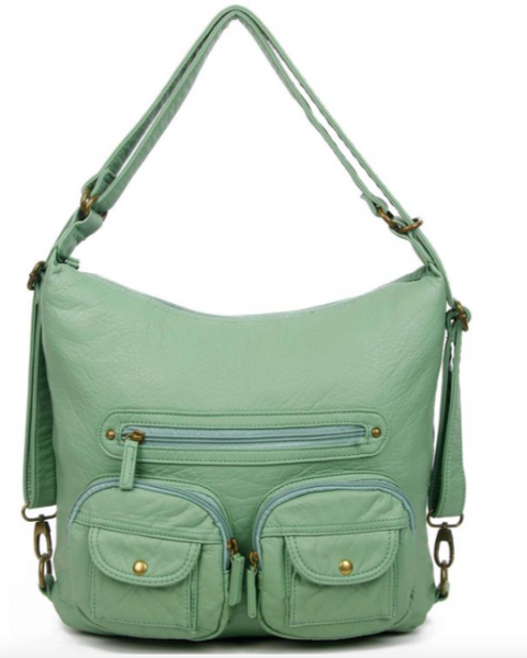 Convertible Crossbody Backpack Bag