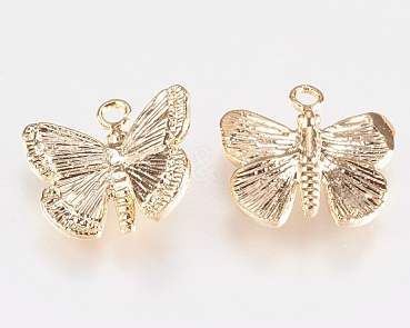 Gold Butterfly Charm