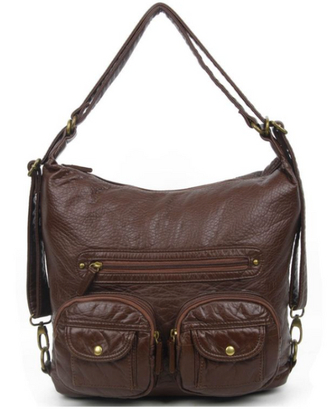 Convertible Crossbody Backpack Bag