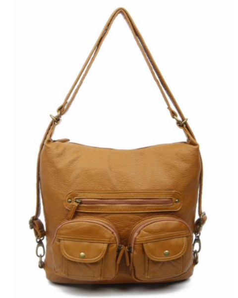 Convertible Crossbody Backpack Bag