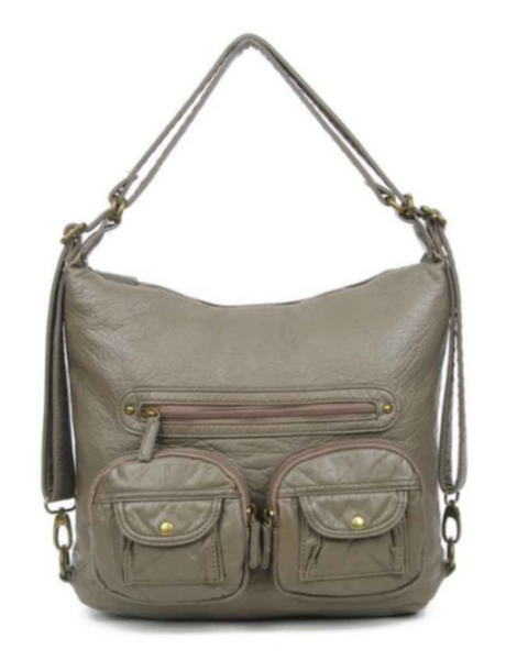 Convertible Crossbody Backpack Bag