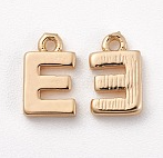 Letter A-Z Charm, 18K Gold Plated, Brass Micro Charms