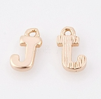Letter A-Z Charm, 18K Gold Plated, Brass Micro Charms