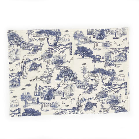 Blank Canvas Savannah toile placemat - set of 2