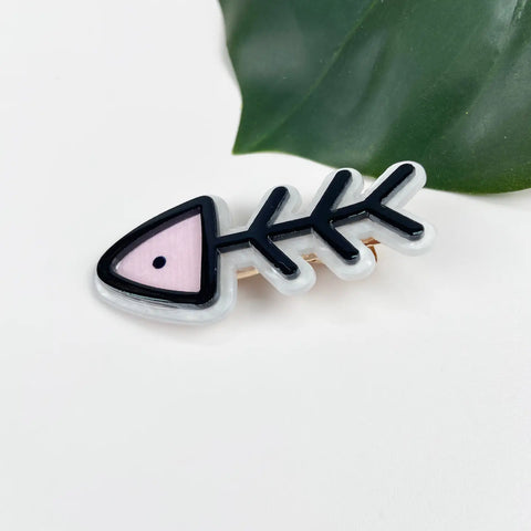 Cartoon Pink Clownfish Duckbill HairClip