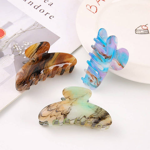 Abstract Paint Hair Clip